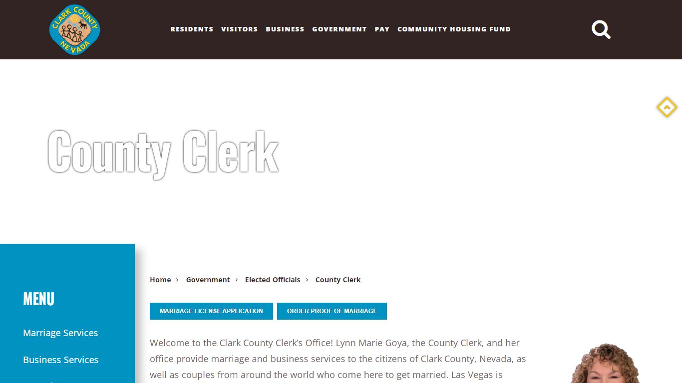County Clerk - Clark County, Nevada