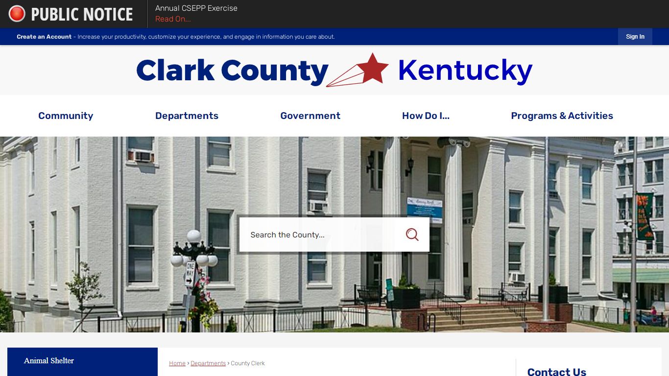 County Clerk | Clark County, KY
